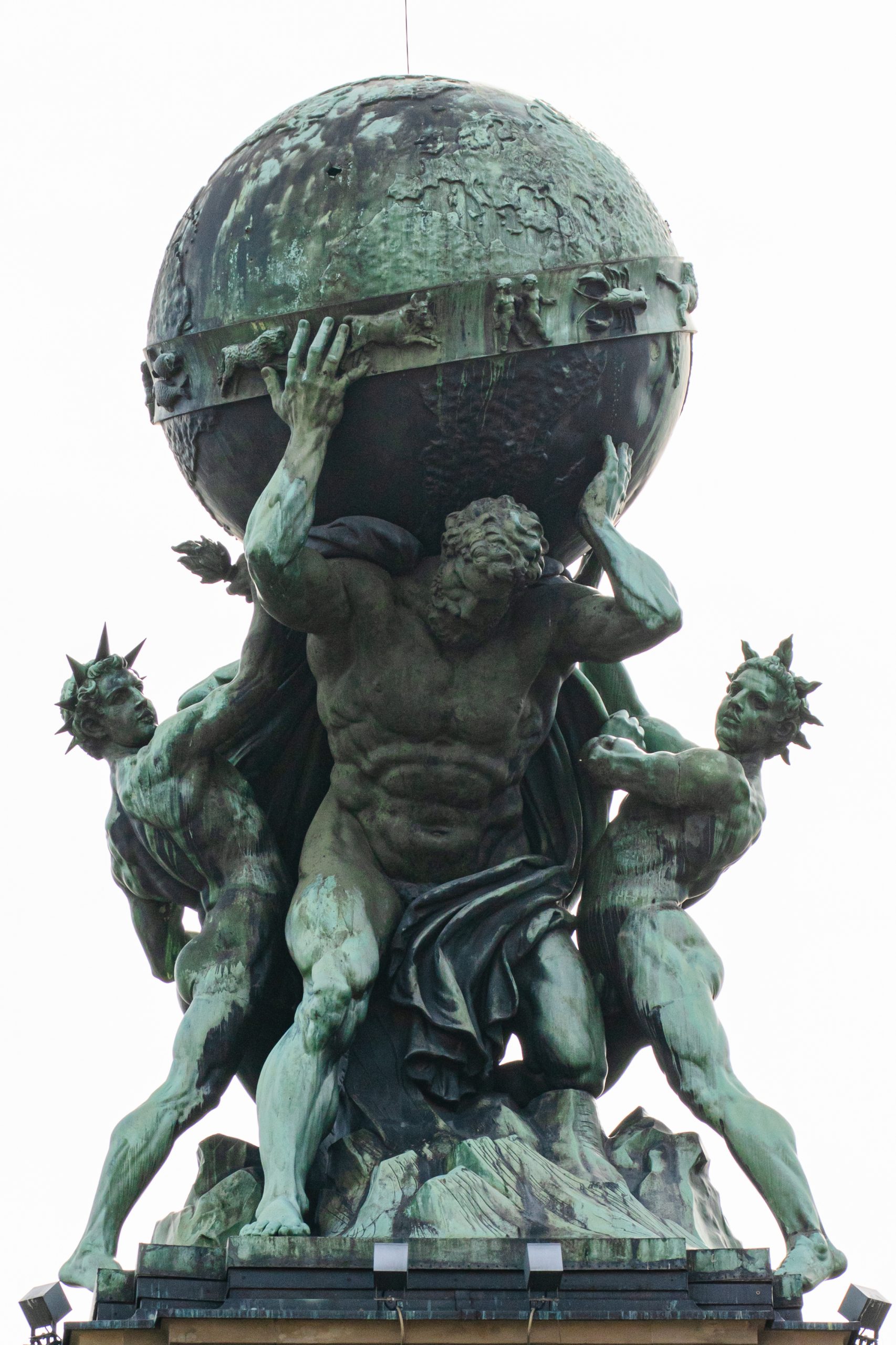 Skulptur "Atlas"